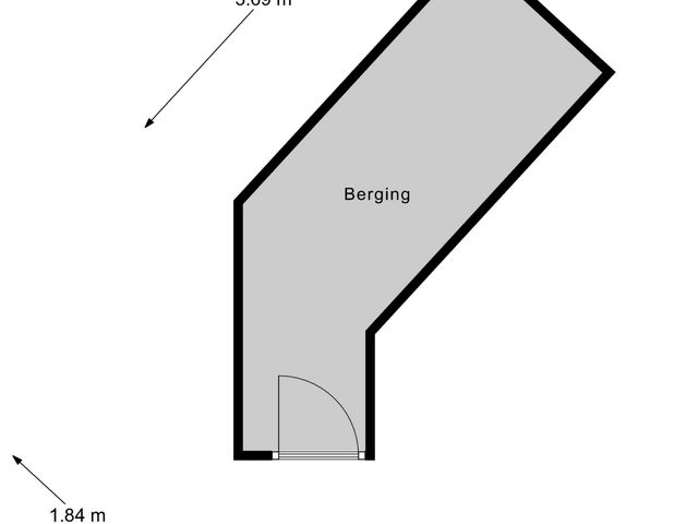 Plattegrond van Bordeslaan 441