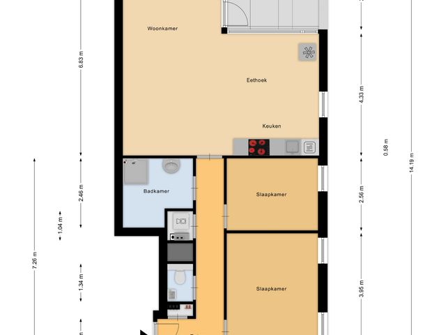 Plattegrond van Onderwijsboulevard 362