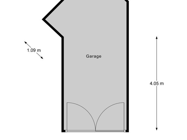 Plattegrond van Burchtenlaan 15