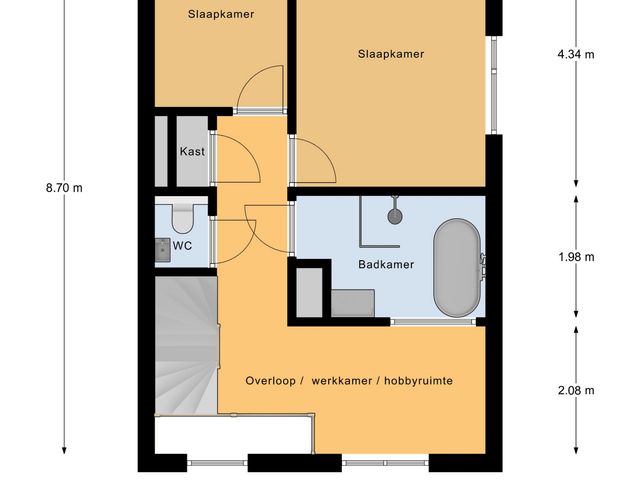Plattegrond van Concordialaan 53
