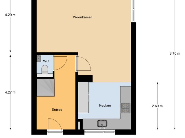 Plattegrond van Concordialaan 53