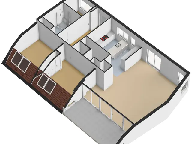 Plattegrond van Bordeslaan 105