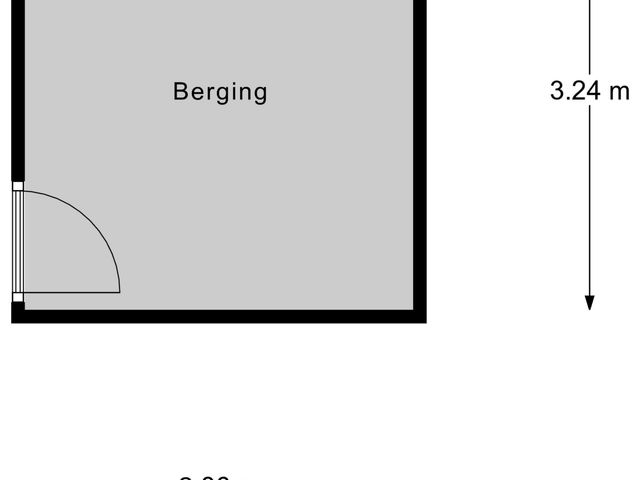 Plattegrond van Bordeslaan 105