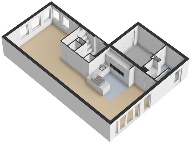 Plattegrond van Vonkenwaard 21