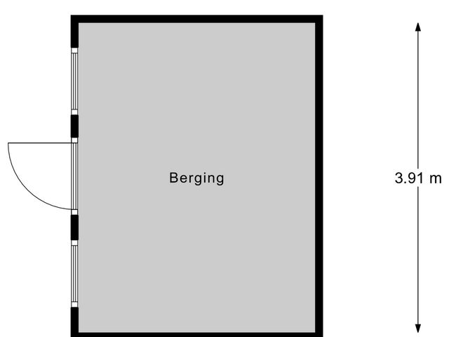 Plattegrond van Elzenstraat 7
