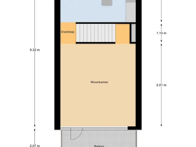 Plattegrond van Derde Rompert 82