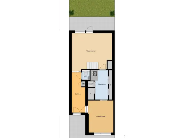 Plattegrond van Derde Rompert 82