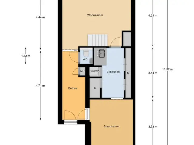 Plattegrond van Derde Rompert 82