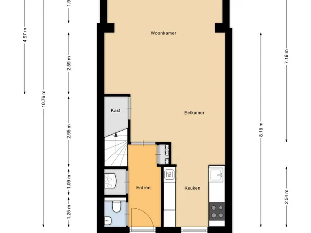 Plattegrond van Fluitenkruid 40