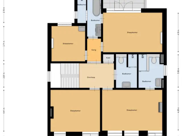 Plattegrond van Hinthamereinde 13