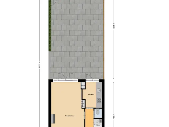 Plattegrond van Fahrenheitstraat 11