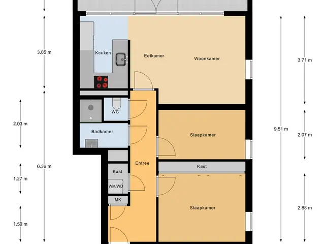 Plattegrond van Statenlaan 441