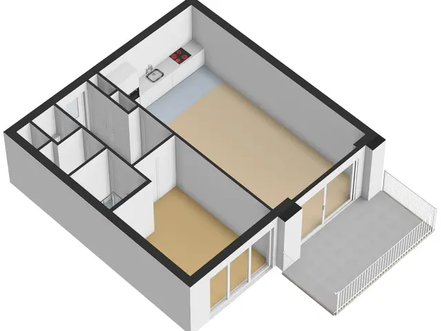 Plattegrond van Hoflaan 283