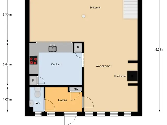 Plattegrond van Heinis 12