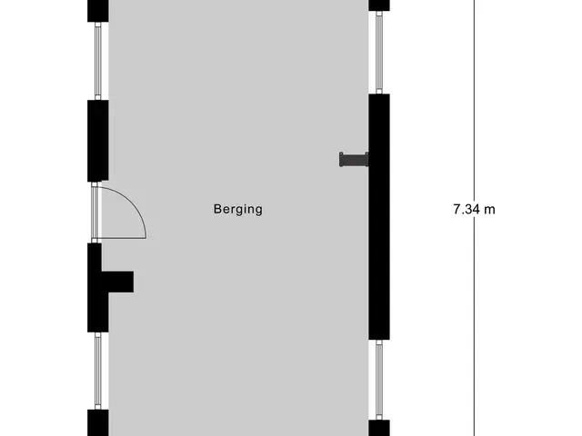 Plattegrond van Dijkstraat 1