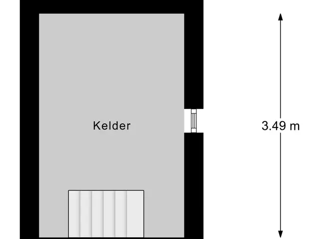 Plattegrond van Dijkstraat 1