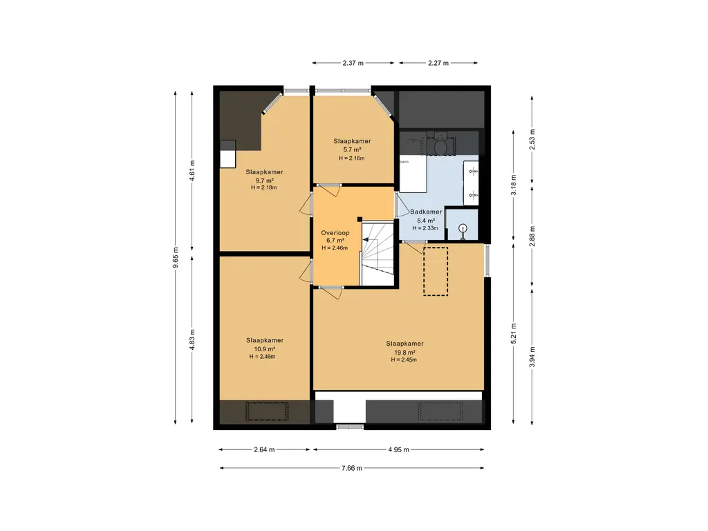 Plattegrond 65