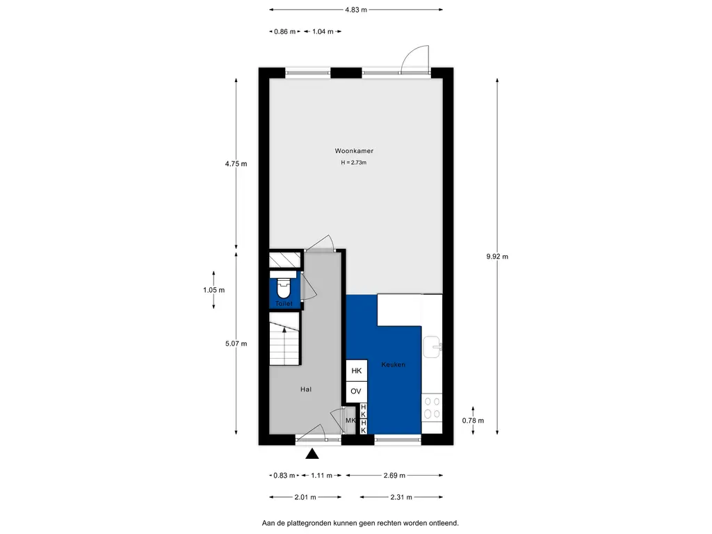 Plattegrond 50