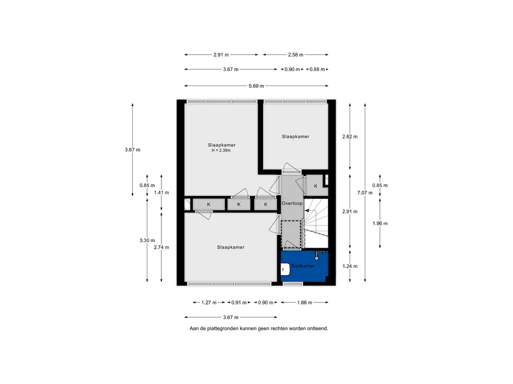 Plattegrond 61