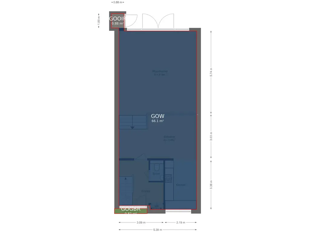 Plattegrond 60