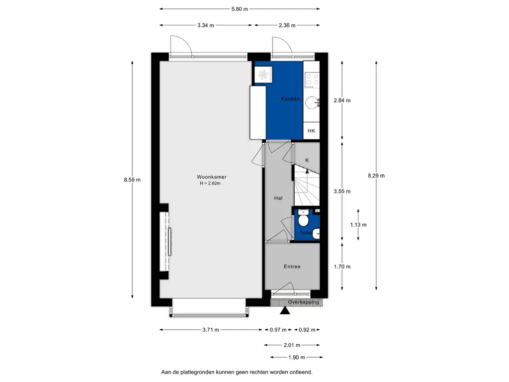 Plattegrond 64