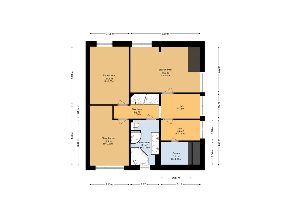 Plattegrond 73