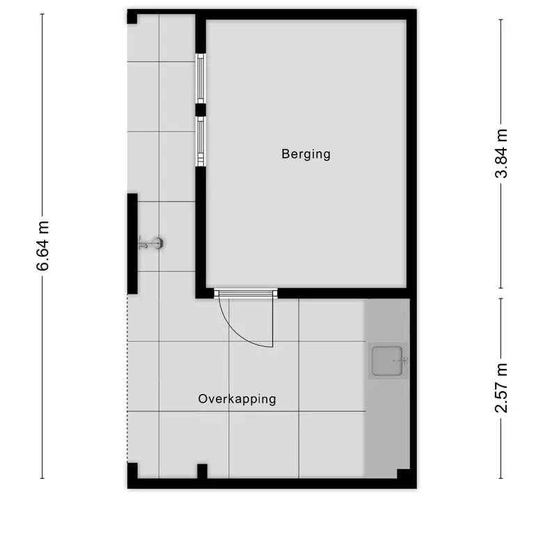 Plattegrond 6 van Nieuwpoortslaan 182