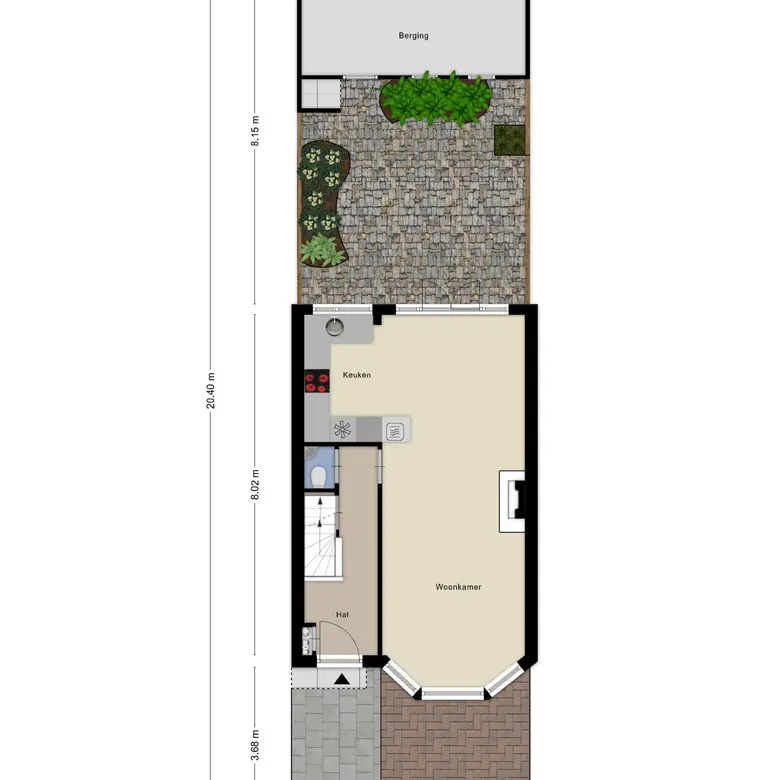 Plattegrond 2 van Jan van Scorelkade 64
