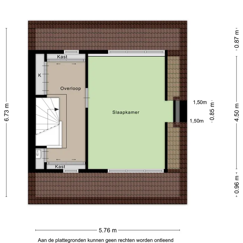 Plattegrond 5 van Rhijnvis Feithlaan 44