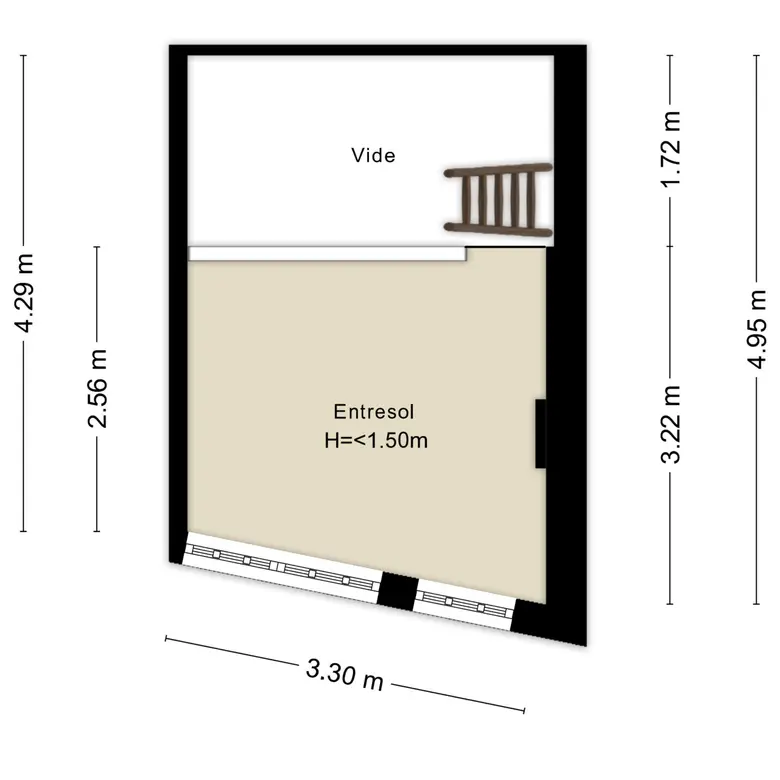 Plattegrond 3 van Oudegracht 194