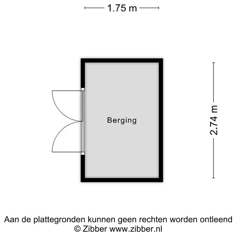 Plattegrond 5 van Acacialaan 1
