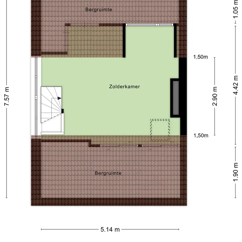 Plattegrond 4 van Acacialaan 1