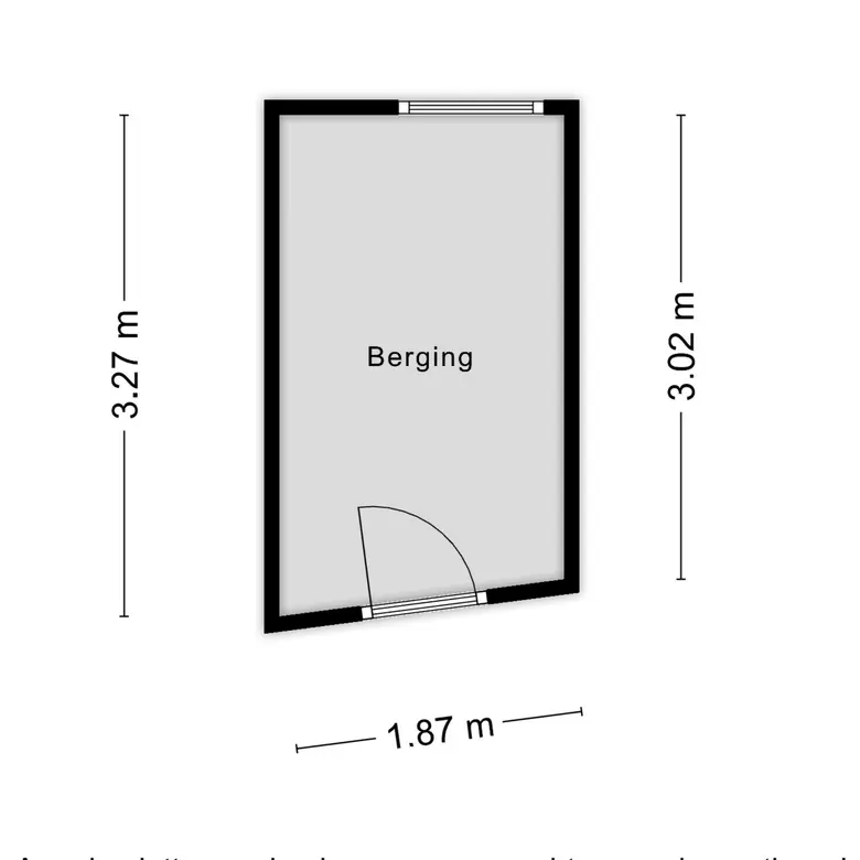 Plattegrond 3 van Wijk aan Duinerweg 163