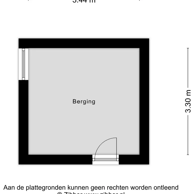 Plattegrond 3 van Wijk aan Duinerweg 157