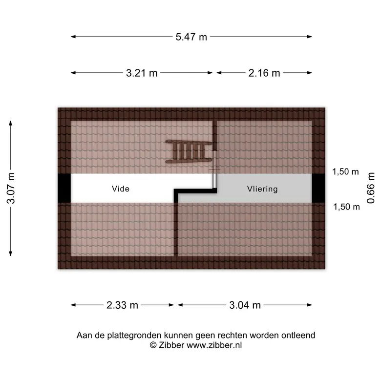Plattegrond 5 van Bohemenstraat 44
