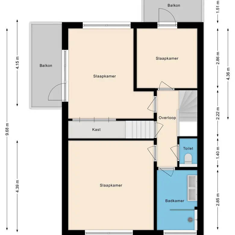 Plattegrond 3 van Dr. Schuitstraat 11