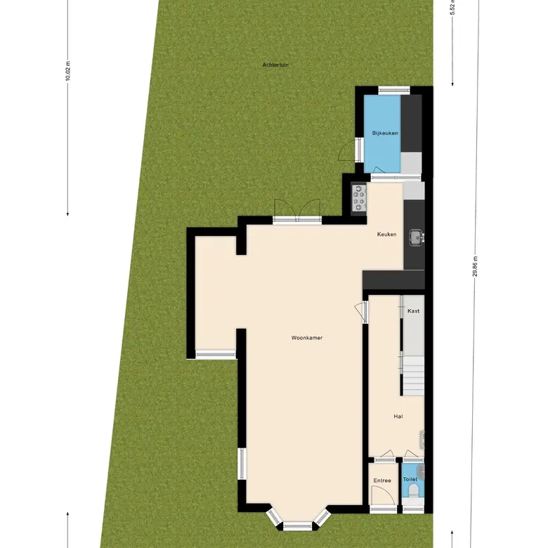 Plattegrond 1 van Dr. Schuitstraat 11