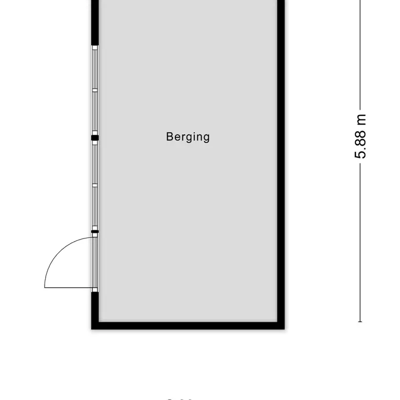Plattegrond 6 van Vondellaan 34