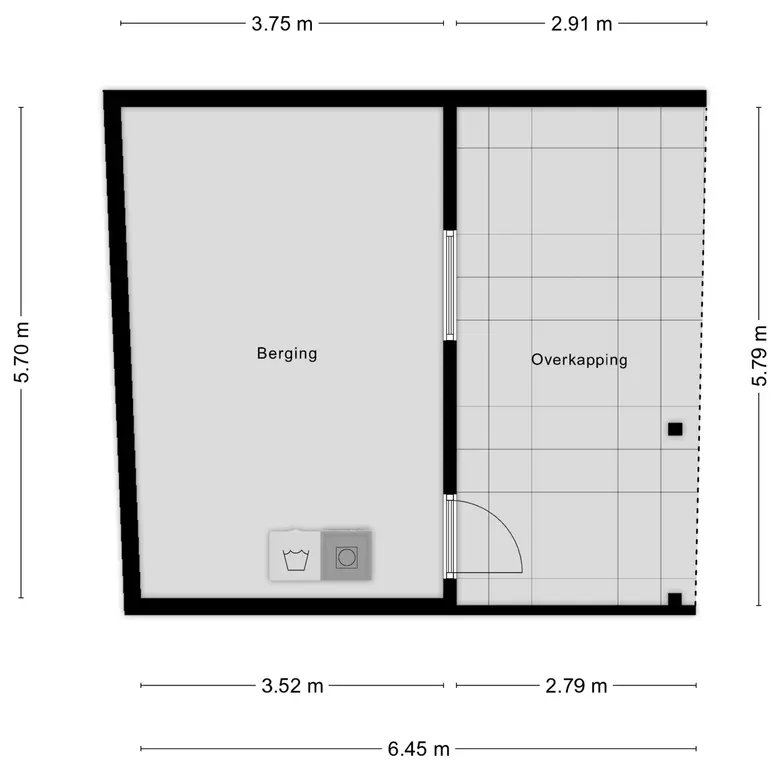 Plattegrond 5 van Kuikensweg 99