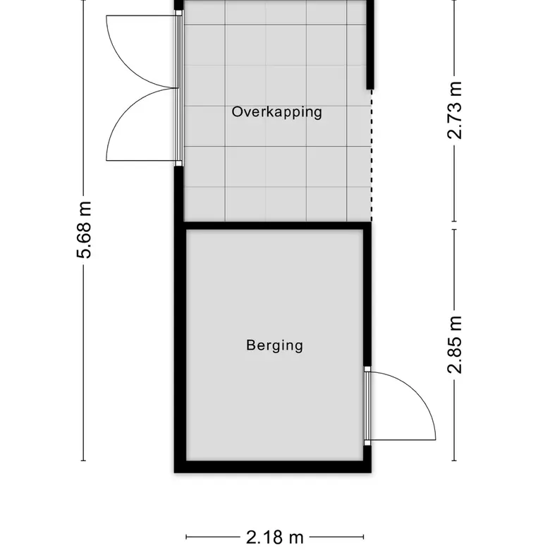 Plattegrond 5 van Verbindingsstraat 8