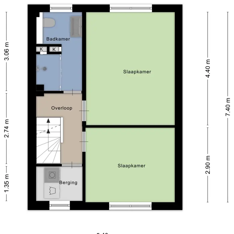 Plattegrond 3 van Verbindingsstraat 8