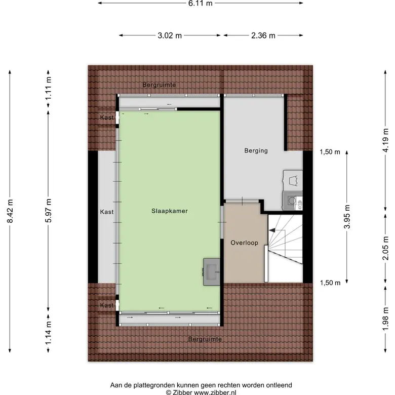 Plattegrond 4 van Calsplantsoen 35