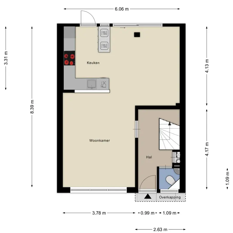 Plattegrond 2 van Calsplantsoen 35