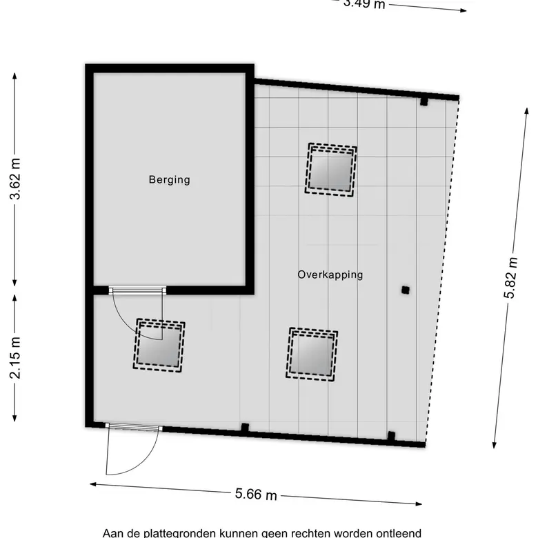 Plattegrond 5 van Calsplantsoen 35