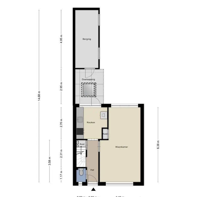 Plattegrond 2 van Soetemanstraat 23