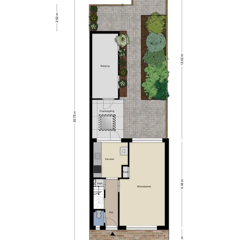 Plattegrond 1 van Soetemanstraat 23