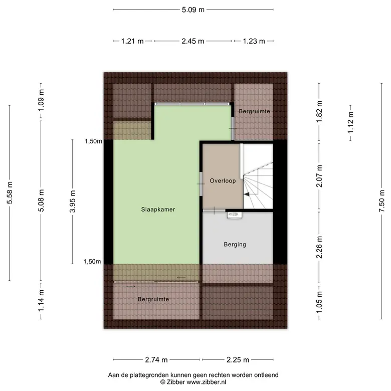 Plattegrond 4 van Koos Speenhofflaan 43