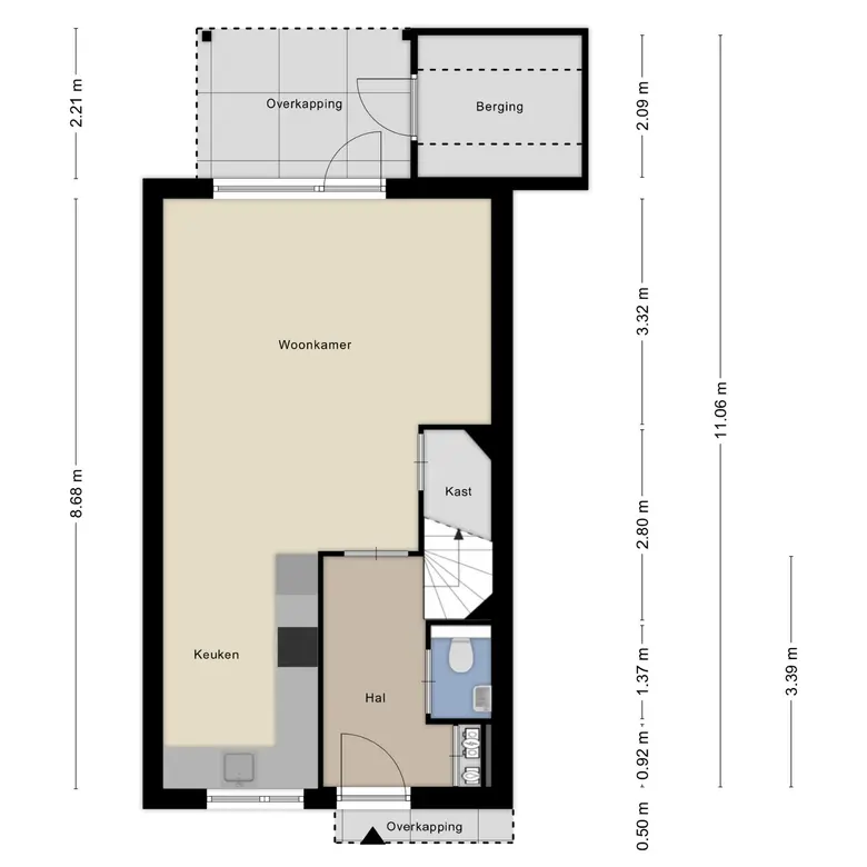 Plattegrond 2 van Brink 41