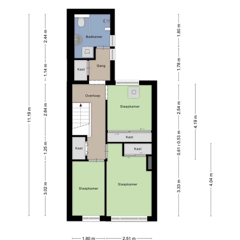 Plattegrond 3 van Wijkerstraatweg 268