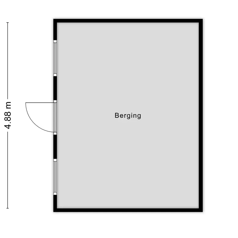 Plattegrond 4 van Wijkerstraatweg 268